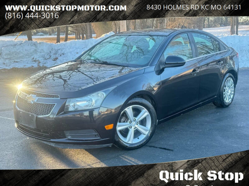 2013 Chevrolet Cruze for sale at Quick Stop Motors in Kansas City MO