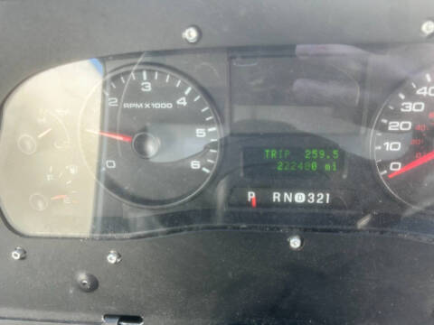 2012 Ford Stripped Chassis