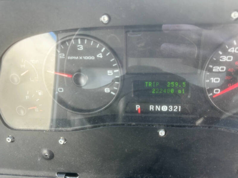 2012 Ford Stripped Chassis