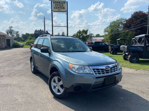 2011 Subaru Forester for sale at Conklin Cycle Center in Binghamton NY