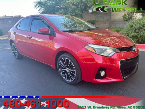 2015 Toyota Corolla for sale at UPARK WE SELL AZ in Mesa AZ