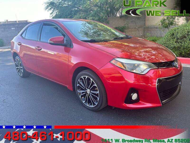2015 Toyota Corolla for sale at UPARK WE SELL AZ in Mesa AZ