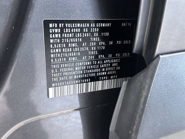 2016 Volkswagen Tiguan