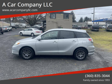2005 Toyota Matrix for sale at A Car Company LLC in Washougal WA