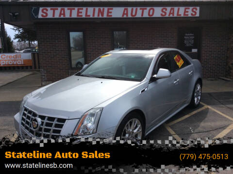 2013 Cadillac CTS for sale at Stateline Auto Sales in South Beloit IL
