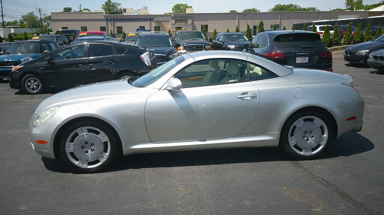 Silver 2002 Lexus SC 430 Base Convertible 2dr Convertible 2