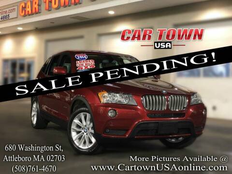 2014 BMW X3 for sale at Car Town USA in Attleboro MA