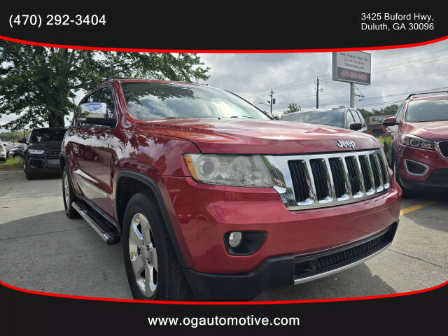 2011 Jeep Grand Cherokee for sale at OG Automotive, LLC. in Duluth, GA