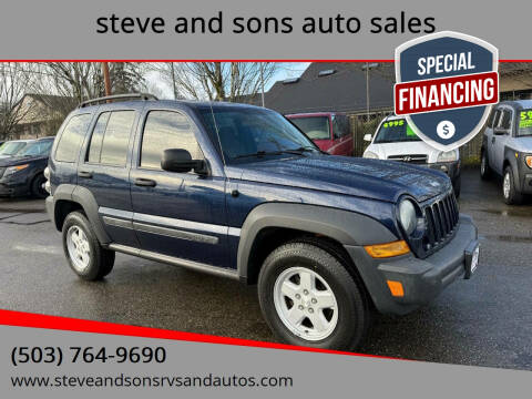 2007 Jeep Liberty for sale at steve and sons auto sales - Steve & Sons Auto Sales 2 in Portland OR