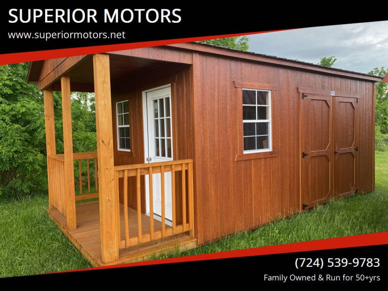  xBackyard Outfitters Utility With Playhouse Package for sale at SUPERIOR MOTORS - Backyard Outfitters Sheds in Latrobe PA