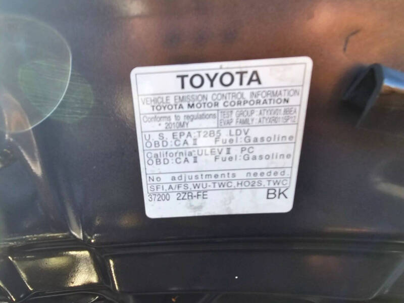 2010 Toyota Corolla S