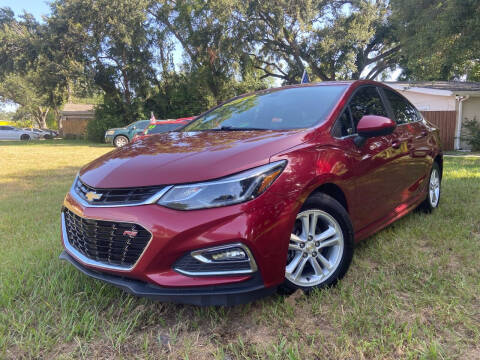 2017 Chevrolet Cruze for sale at LATINOS MOTOR OF ORLANDO in Orlando FL