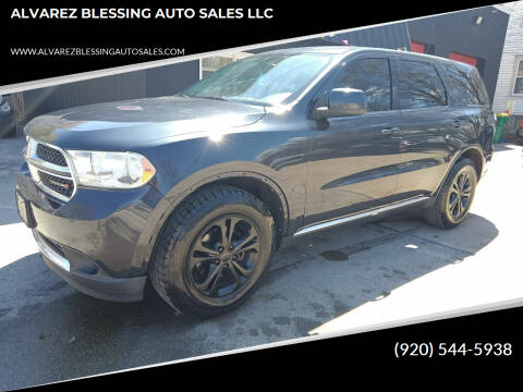 2012 Dodge Durango for sale at ALVAREZ BLESSING AUTO SALES LLC in Green Bay WI