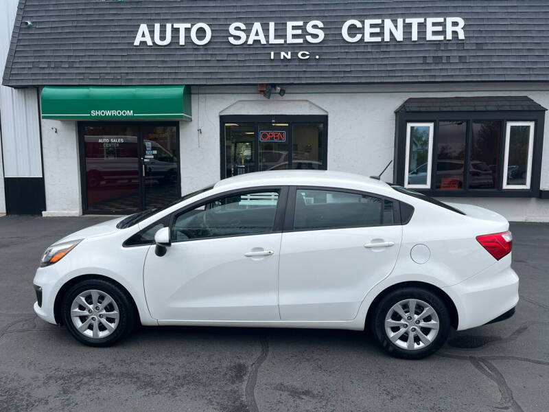 2017 Kia Rio for sale at Auto Sales Center Inc in Holyoke MA