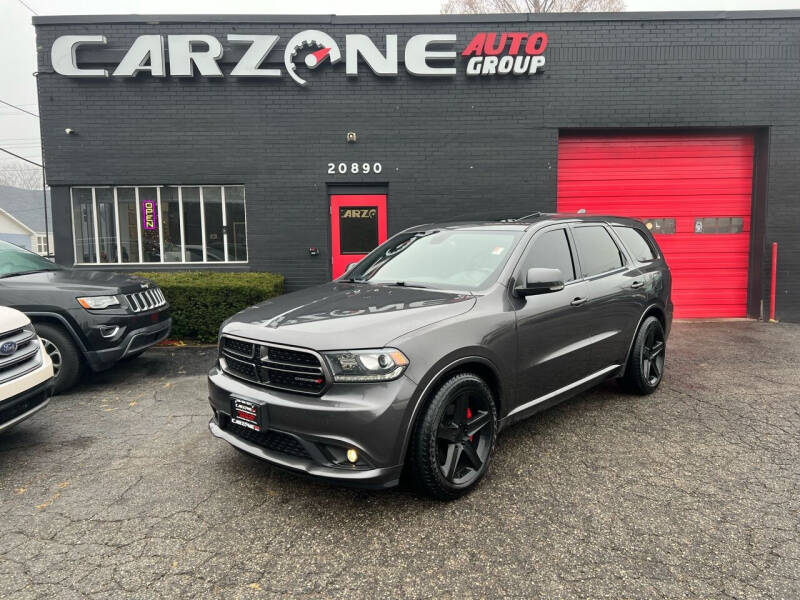 2015 Dodge Durango for sale at CarZone Auto Group in Warren MI