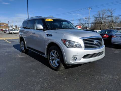 2012 Infiniti QX56 for sale at Eagle Motors of Westchester Inc. in West Chester OH