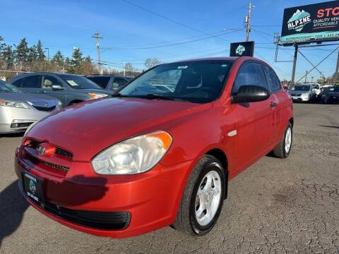 2009 Hyundai Accent for sale at ALPINE MOTORS in Milwaukie OR