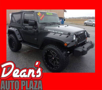 2010 Jeep Wrangler for sale at Dean's Auto Plaza in Hanover PA