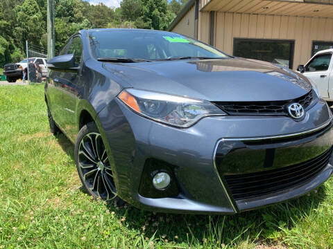 2016 Toyota Corolla for sale at Select Auto LLC in Ellijay GA