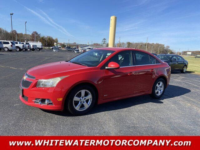 2012 Chevrolet Cruze for sale at WHITEWATER MOTOR CO in Milan IN