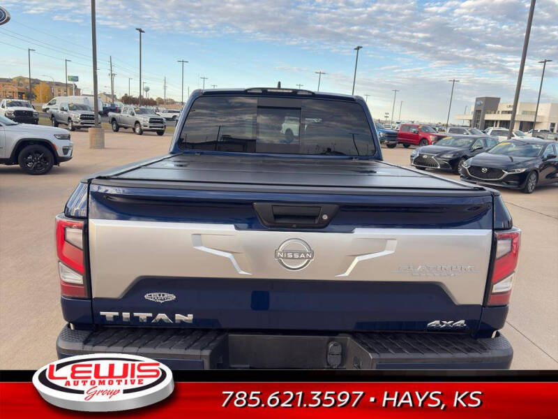 2023 Nissan Titan Platinum Reserve