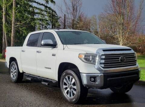 2018 Toyota Tundra for sale at CLEAR CHOICE AUTOMOTIVE in Milwaukie OR