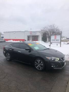 2017 Nissan Maxima for sale at One Way Auto Exchange in Milwaukee WI