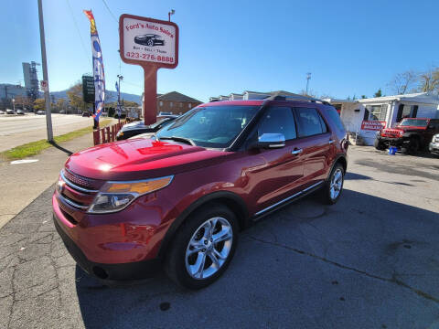 2014 Ford Explorer for sale at Ford's Auto Sales in Kingsport TN