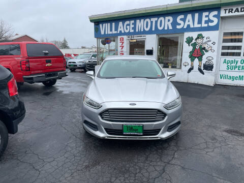 2013 Ford Fusion for sale at Village Motor Sales Llc in Buffalo NY