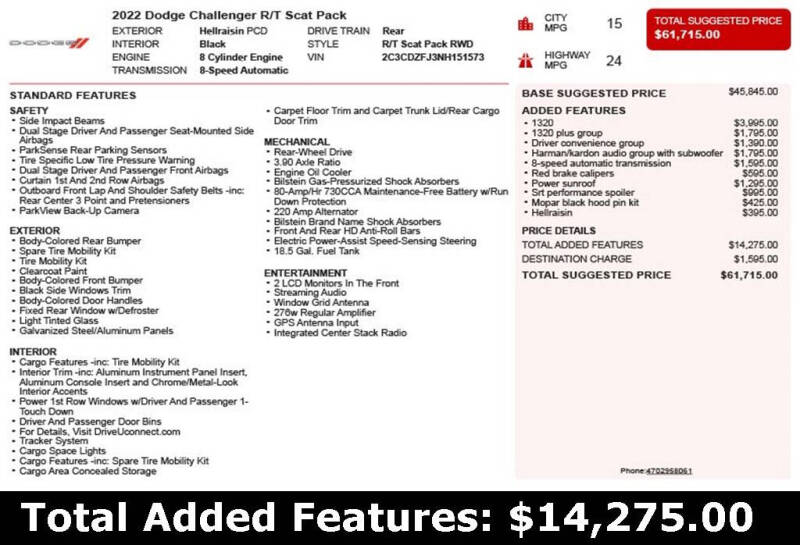 2022 Dodge Challenger