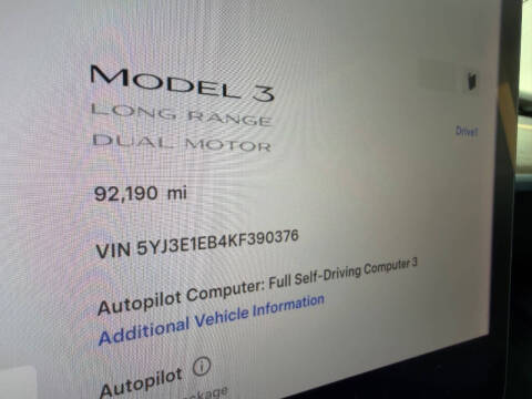 2019 Tesla Model 3 Long Range
