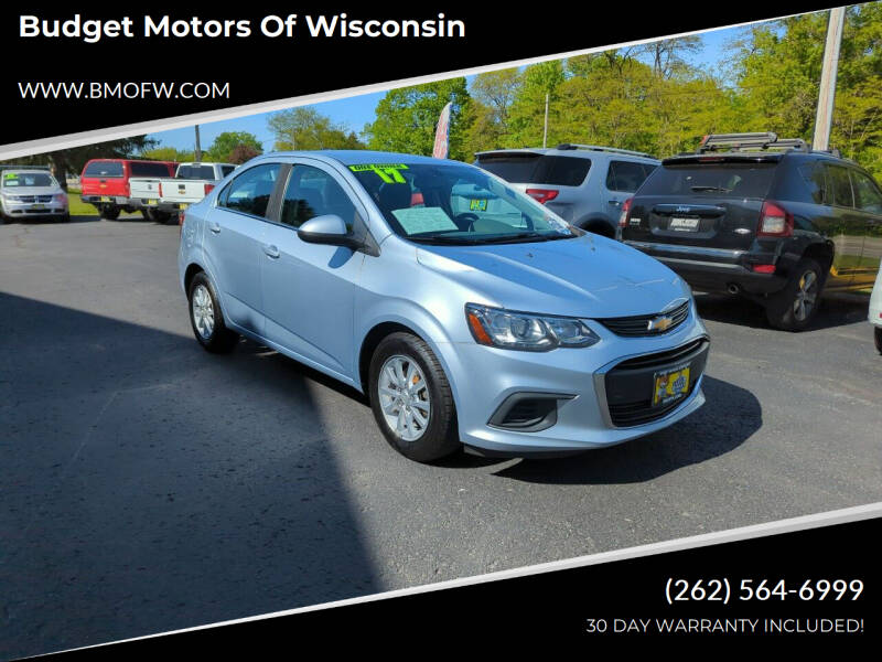 2017 Chevrolet Sonic for sale at Budget Motors of Wisconsin in Racine WI