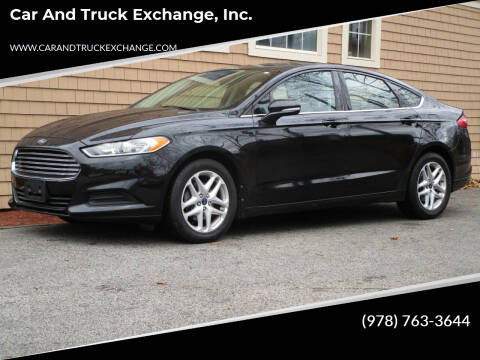 2013 Ford Fusion for sale at Car and Truck Exchange, Inc. in Rowley MA
