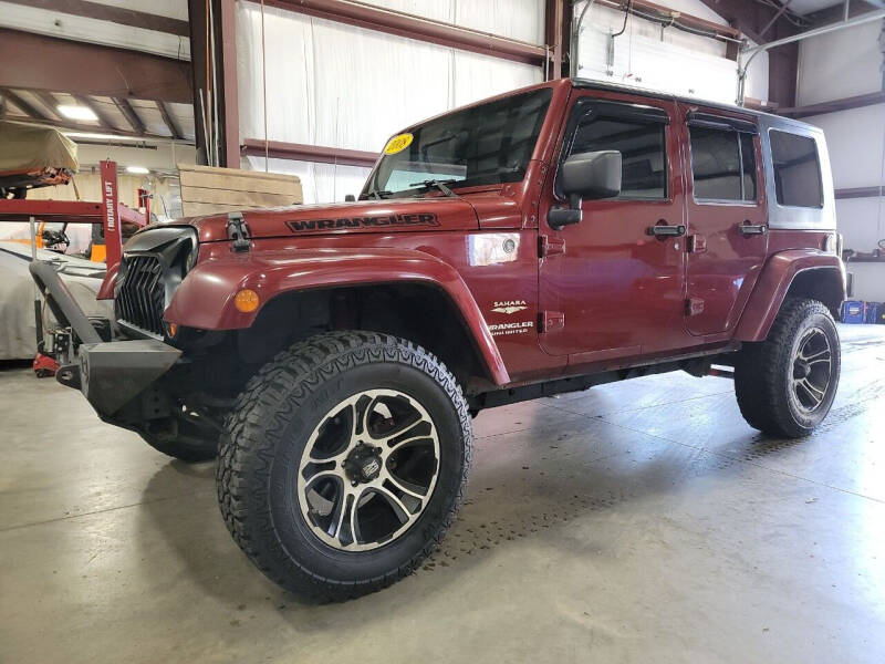 2008 Jeep Wrangler Unlimited for sale at Hometown Automotive Service & Sales in Holliston MA