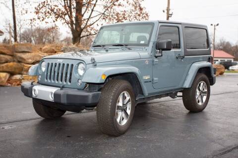 2014 Jeep Wrangler for sale at CROSSROAD MOTORS in Caseyville IL