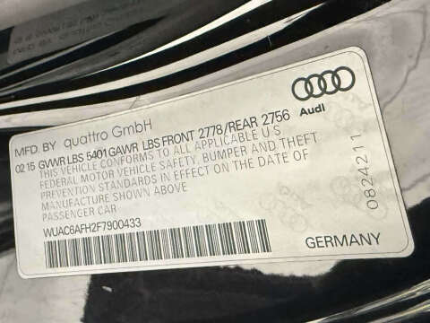 2015 Audi RS 5 4.2 quattro