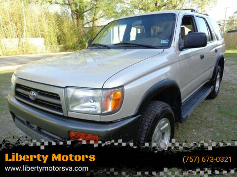 1998 Toyota 4Runner for sale at Liberty Motors in Chesapeake VA