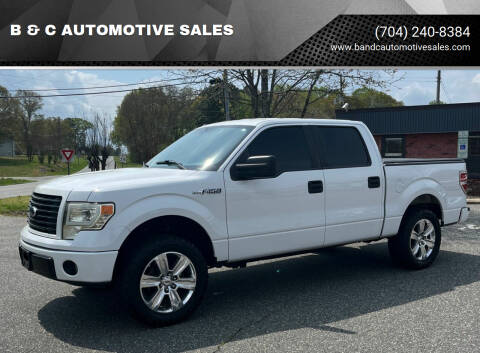 2014 Ford F-150 for sale at B & C AUTOMOTIVE SALES in Lincolnton NC