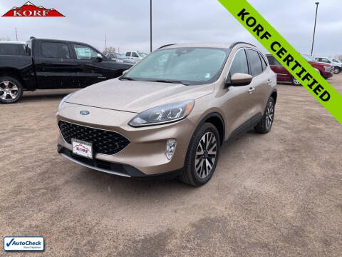 2020 Ford Escape for sale at Tony Peckham @ Korf Motors in Sterling CO