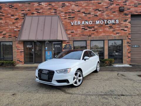 2015 Audi A3 for sale at Verano Motors in Addison IL