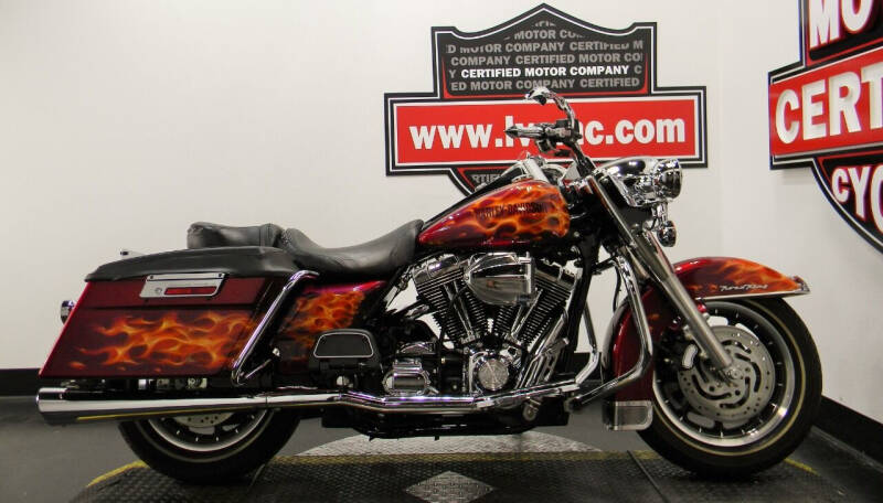 used harley road king for sale near me