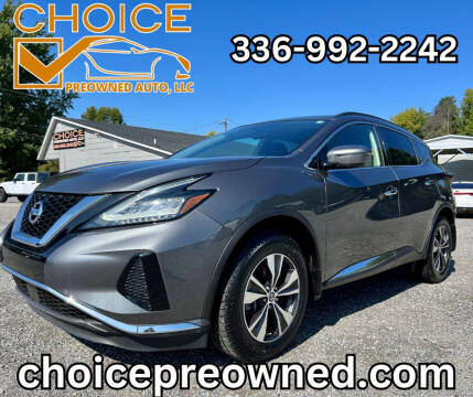 2019 Nissan Murano for sale at CHOICE PRE OWNED AUTO LLC in Kernersville NC