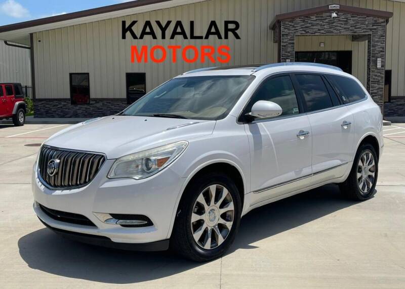 2016 Buick Enclave for sale at KAYALAR MOTORS SUPPORT CENTER in Houston TX