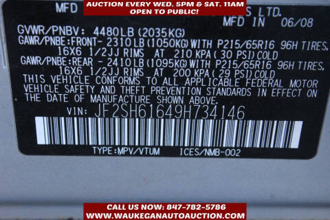 2009 Subaru Forester 2.5 X