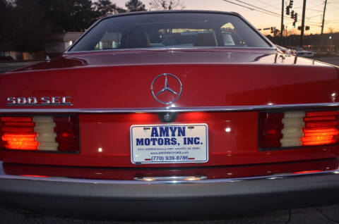 1985 Mercedes-Benz 500-Class 500 SEC