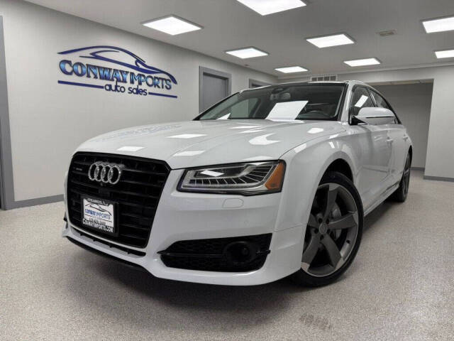 2018 Audi A8 L for sale at Conway Imports in   Streamwood, IL