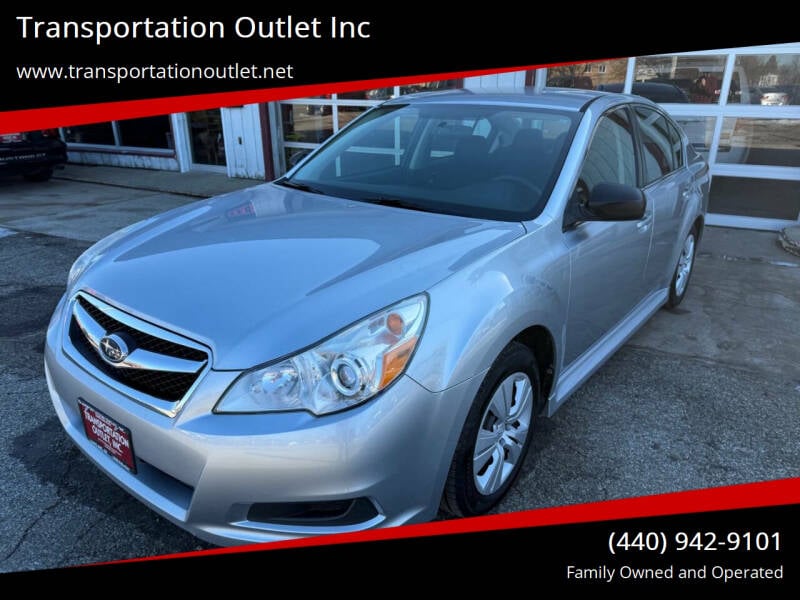 2012 Subaru Legacy for sale at Transportation Outlet Inc in Eastlake OH