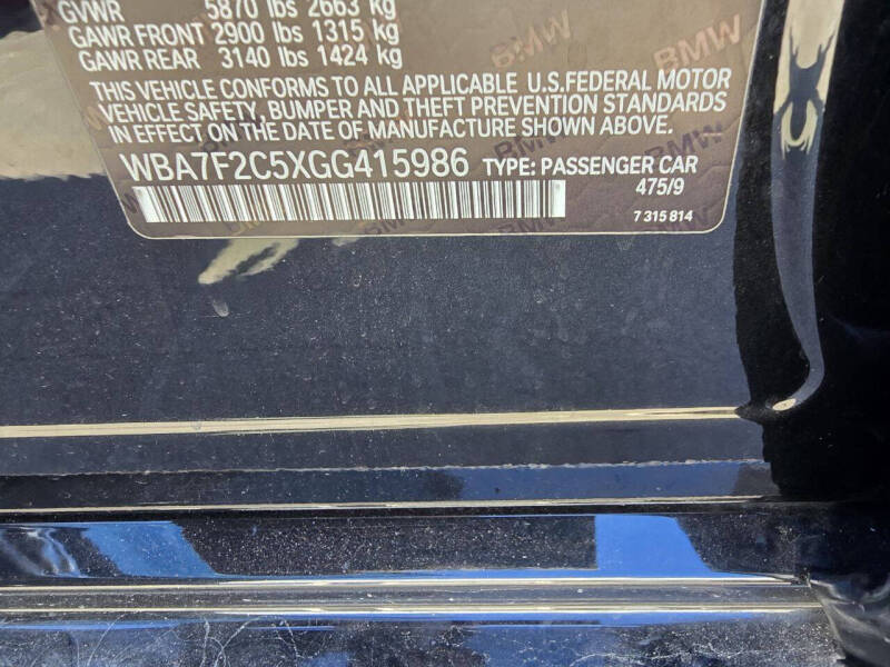 2016 BMW 7 Series 750i xDrive