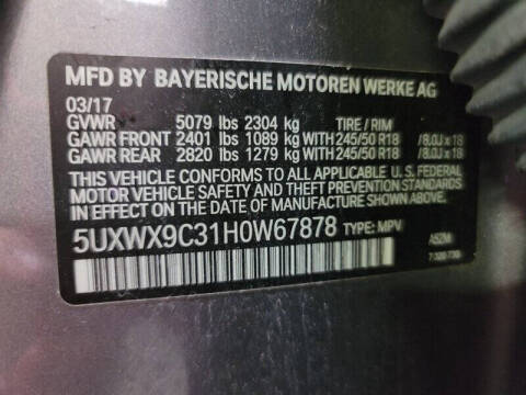 2017 BMW X3 xDrive28i