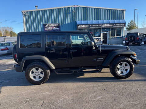 2015 Jeep Wrangler Unlimited for sale at Platinum Auto in Abington MA